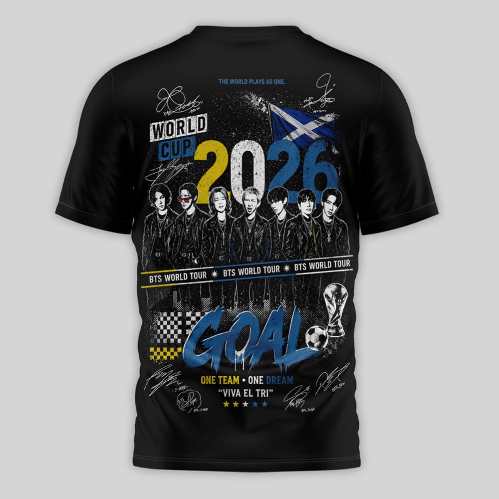 Scotland x BTS FIFA World Cup 2026 Limited Edition Shirt - Playzoneprime
